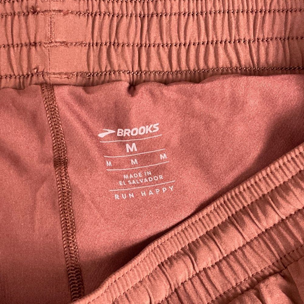 Brooks Women's Athletic Shorts - Brown - Picture 10 of 11
